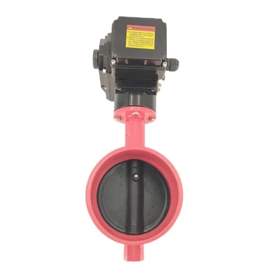 Rafmagns Groove Clamp Butterfly Valve